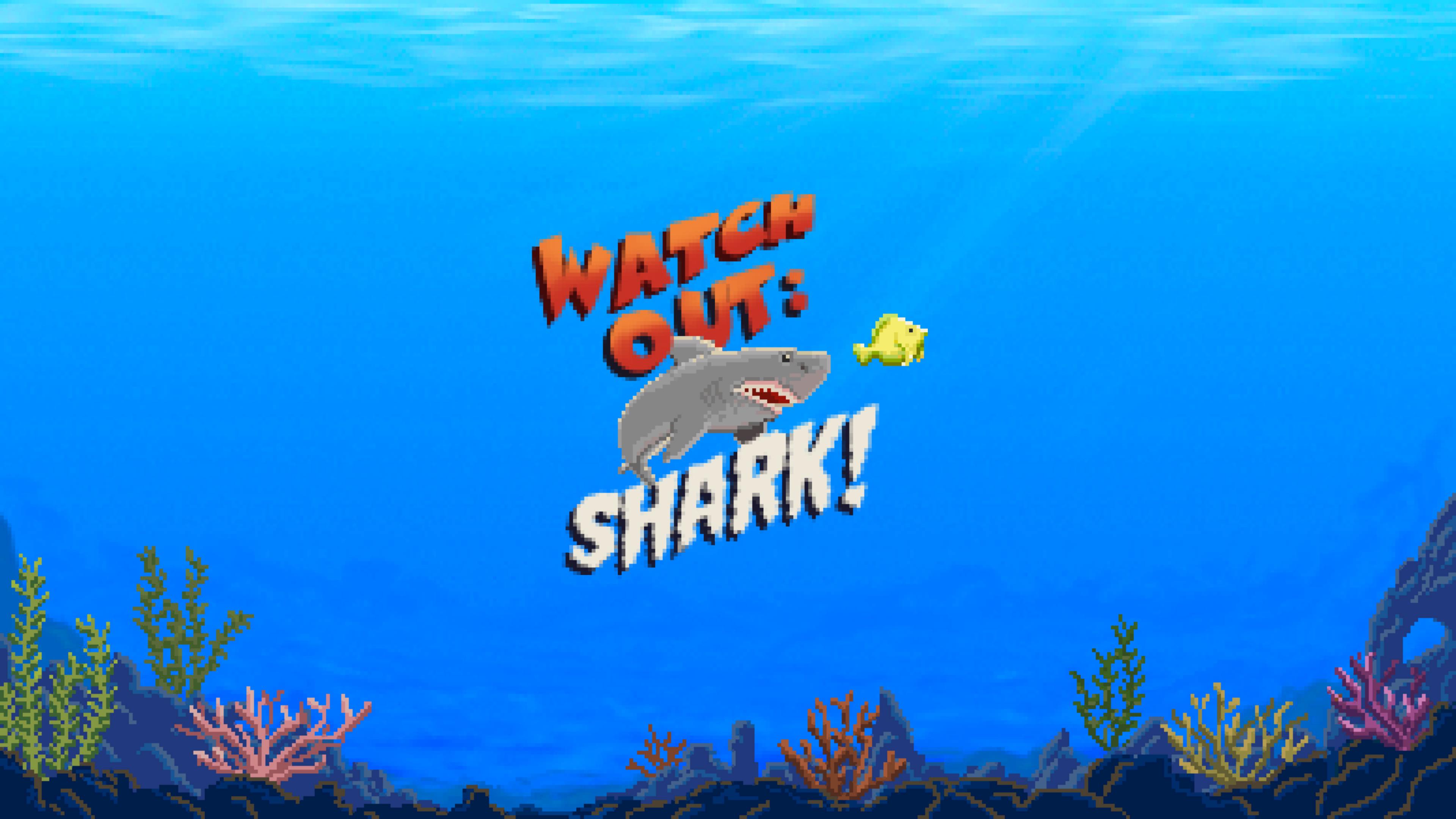 Watch out: Shark!